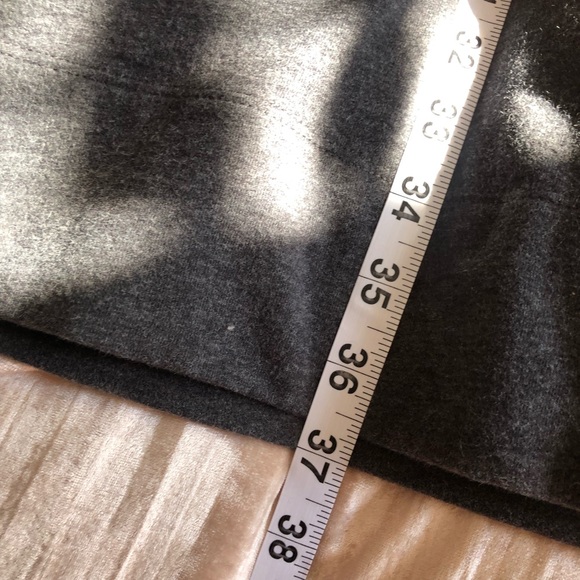 J. Jill Pure Jill Gray Sweater Dress Tunic Long Sleeve Turtleneck - medium - Picture 7 of 7